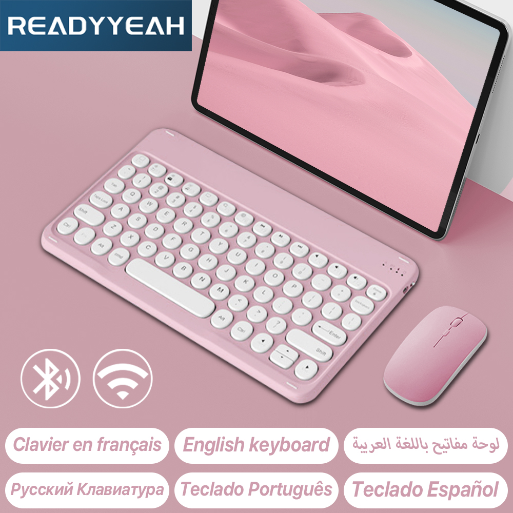 Laptop External Accessories - Apple Samsung için kablosuz klavye ve