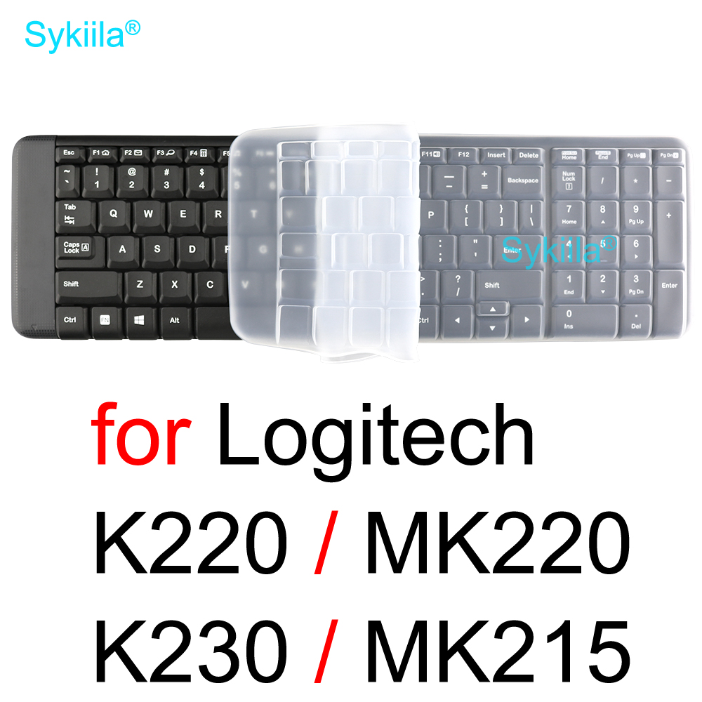 Keyboard Cover Silicone - Klavye kapağı Logitech K230 MK215 MK220