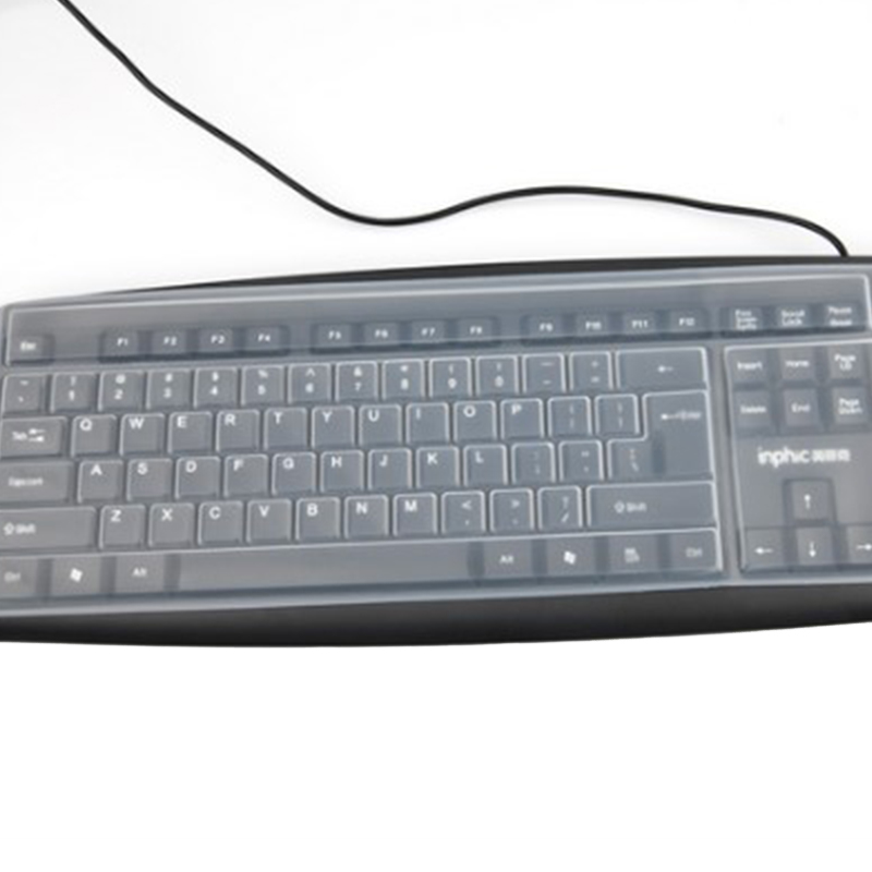 Keyboard Cover Silicone - ● Evrensel Toz Geçirmez Silikon Masaüstü