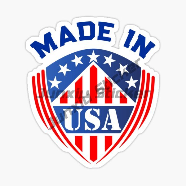 ABD'DE ÜRETİLMİŞTİR Bayrak Vin - Laptop Accessories Stickers incelemesi ve fiyatı