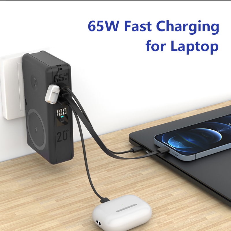 65 W GaN USB C Şarj Güç Bankas - Laptop External Accessories incelemesi ve fiyatı