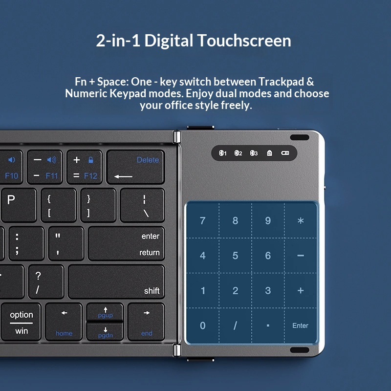 Mengzu Üç Katlı Kablosuz Bluet - Laptop External Accessories incelemesi ve fiyatı