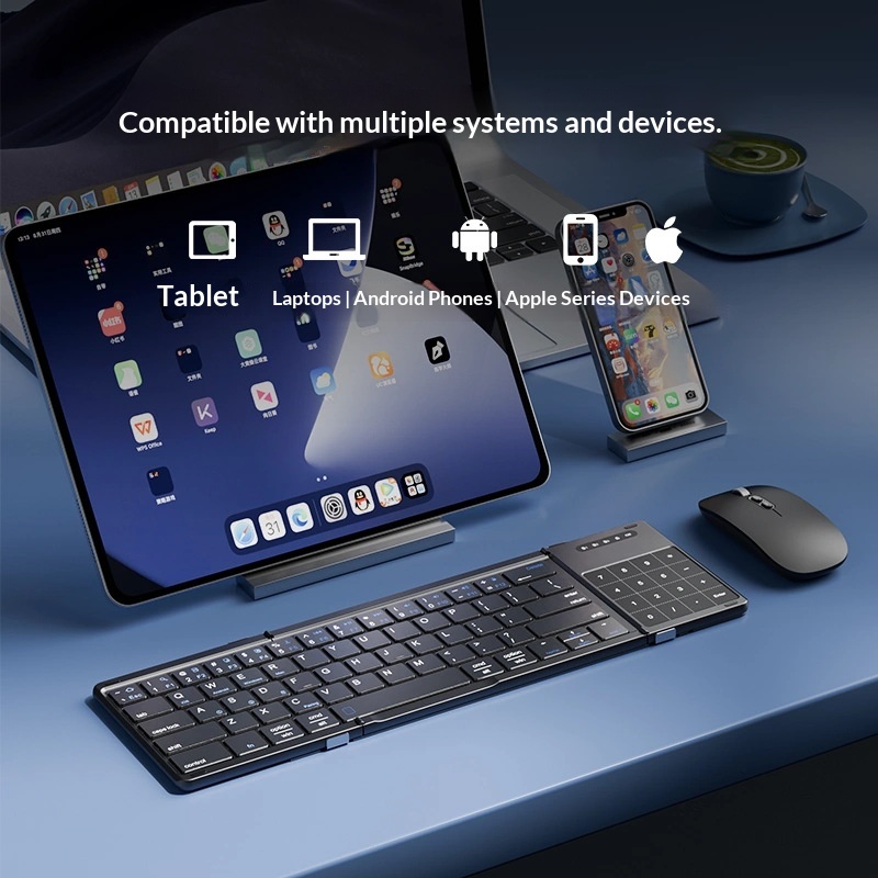 Mengzu Üç Katlı Kablosuz Bluet - Laptop External Accessories incelemesi ve fiyatı
